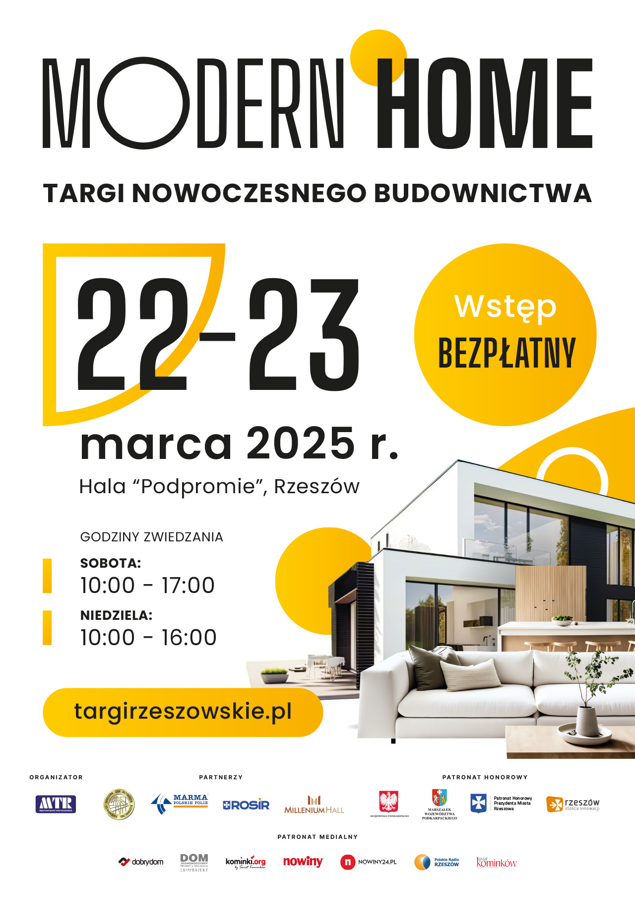 Targi MODERN HOME Hala Podpromie  22-23.03